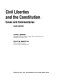 Civil liberties and the Constitution : cases and commentaries /