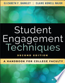 Student engagement techniques : a handbook for college faculty /