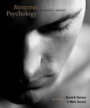 Abnormal psychology : an integrative approach /