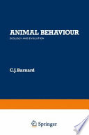 Animal behaviour : ecology and evolution /