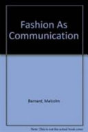 Fashion as communication /