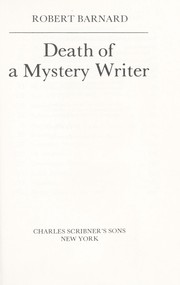 Death of a mystery writer /