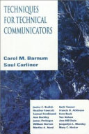 Techniques for technical communicators /