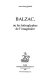 Balzac, ou les hiéroglyphes de l'imaginaire /