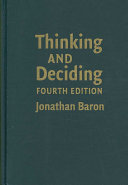 Thinking and deciding /