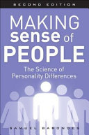 Making sense of people : the science of personality differences /