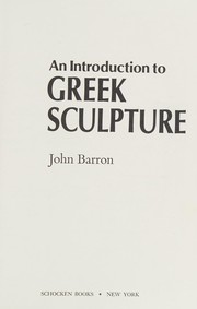 An introduction to Greek sculpture /