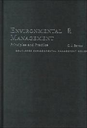 Environmental management : principles and practice /