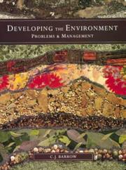 Developing the environment : problems and management /