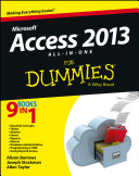 Access 2013 all-in-one for dummies /