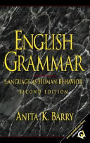 English grammar : language as human behavior /