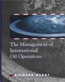 The management of international oil operations /