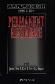 Permanent residence, 1998 /