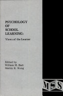 Psychology of school learning: views of the learner /