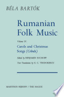 Rumanian Folk Music : Carols and Christmas Songs (Colinde) /