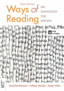 Ways of reading : an anthology for writers /