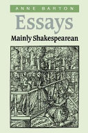 Essays, mainly Shakespearean /