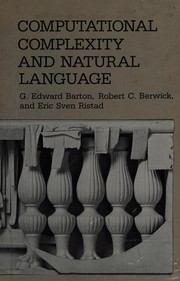 Computational complexity and natural language /