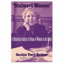 "Stalwart women" : a historical analysis of deans of women in the South /