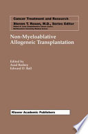 Non-Myeloablative Allogeneic Transplantation /