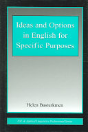 Ideas and options in English for specific purposes /