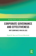 Corporate governance and effectiveness : why companies win or lose /