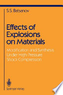 Effects of explosions on materials : modification and synthesis under high-pressure shock compression /