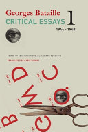 Critical essays /