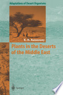 Plants in the deserts of the Middle East /