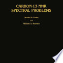 Carbon-13 NMR spectral problems /