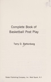 Complete book of basketball post play /