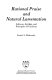 Rational praise and natural lamentation : Johnson, Lycidas, and principles of criticism /