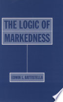 The logic of markedness /