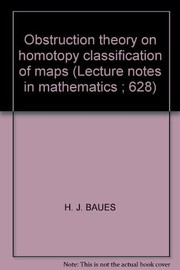 Obstruction theory on homotopy classification of maps /