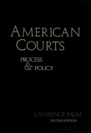 American courts : process and policy /