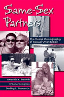 Same-sex partners : the demography of sexual orientation /