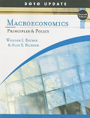 Macroeconomics : principles and policy /