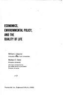 Economics, environmental policy, and the quality of life /