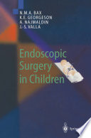 Endoscopic Surgery in Children /