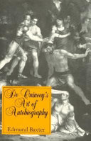De Quincey's art of autobiography /