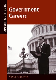 Opportunities in government careers /