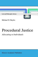 Procedural justice : allocating to individuals /