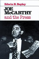 Joe McCarthy and the press /
