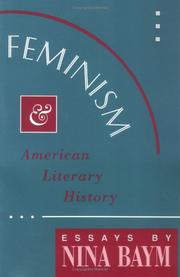 Feminism and American literary history : essays /