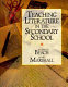 Teaching literature in the secondary school /