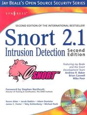 Snort 2.1 intrusion detection /