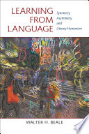 Learning from language : symmetry, asymmetry, and literary humanism /