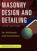 Masonry design and detailing : for architects and contractors /