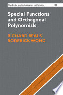 Special functions and orthogonal polynomials /