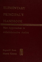 Elementary principal's handbook : new approaches to administrative action /